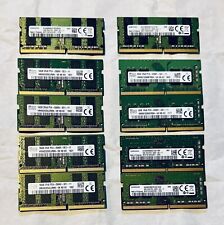 (LOT OF 10) 16GB & 8GB DDR4 Laptop RAM Memory Sticks