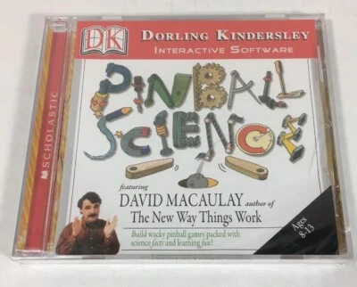Dorlong Kindersley Pinball Science Scholastic Interactive Software [BIN B3] - Image 1 of 4