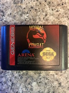 Mortal Kombat - Sega Genesis - solo cartuccia autentica - testato/buone condizioni - Foto 1 di 1