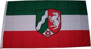 Ausverkauf FAHNE/FLAGGE BUNDESLAND NRW Nordrhein-Westfalen 90x150 - Bild 1 von 1