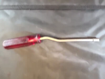 Xcelite Model L-8-M  1/4" Magnetic Long Shaft Hex Hand Nut Driver Offset USA - Image 1 of 4