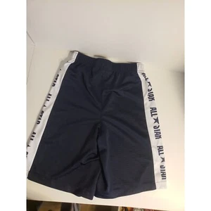 Converse All Star Athletic Shorts Basketball Activewear Navy White L - Picture 1 of 3