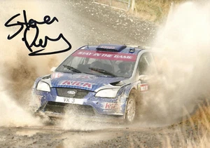 Rally Driver Steve Perez Hand Signed 7x5 Photo - Rally Autograph AF - Picture 1 of 1