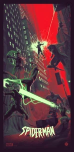 JUAN RAMOS "SPIDER-MAN: LAND POSTER BOTTLENECK GALLERY - Picture 1 of 1