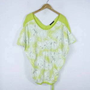 Maglia Twin Set Taglia S Donna Logo Comodo Cotone Pratico Tinta Unita Verd Woman - Picture 1 of 4