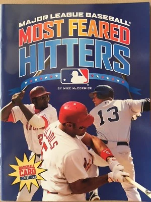 "MOST FEARED HITTERS" PROGRAM MAGAZINE MLB RODRIGUEZ BASEBALL CARD MAJORS 7238 - Image 1 of 3