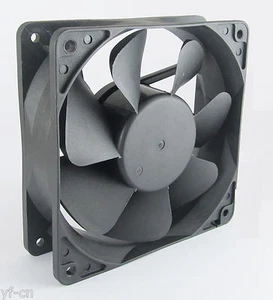 120x120x38mm 120mm 12038 7 blades 5V 12V 24V 2pin Brushless DC Cooling Fan - Picture 1 of 4
