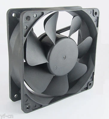 1pc Brushless DC Cooling Fan 120x120x38mm 120mm 12038 7 blades 5V 12V 24V 2pin - Image 1 of 3