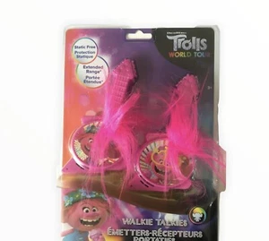 Walkie Talkies Trolls World Tour Rango Extendido Push To Talk Juguete Estático Gratis - Imagen 1 de 3
