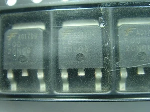 Transistor FQD20N06 NFET 10A 20A 60V 38W SMD Dpack #19-4A2 - Imagen 1 de 1