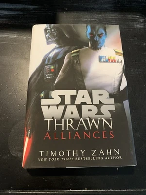 Star Wars: Thrawn Alliances by Timothy Zahn 2018  1st Edition 1st Print & Poster Foto 1 de 4