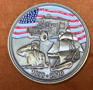 Us Navy Hospital Corpse, Naples, Italy Challenge Coin - Picture 1 of 2