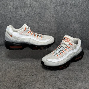 Nike Air Max 95 Mens Size UK 7 White Grey Orange Lightweight 2024 HM0622-002 - Picture 1 of 10