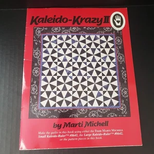 Kaleido-Krazy 2 Quilt Pattern Book by Marti Michell - Imagen 1 de 7
