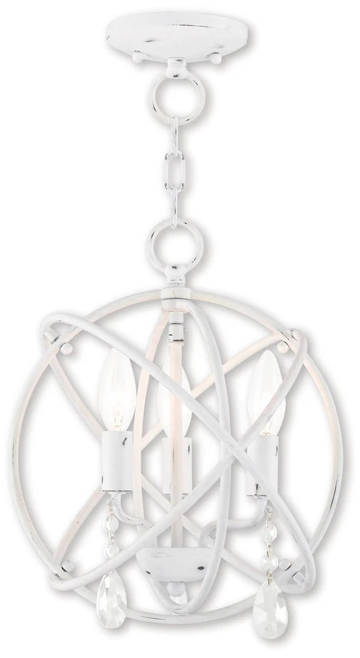 3 Light Antique White Convertible - Image 1 of 1