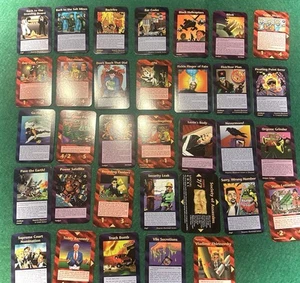 INWO ASSASSINS ALL 33 UNCOMMON Assassins’ Illuminati. SJG 1995 CARDS full set - Picture 1 of 8