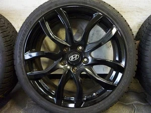 WINTERREIFEN ALUFELGEN ORIGINAL HYUNDAI MAGNIT SCHWARZ i30N PD PDE 225/40 R18 - Bild 1 von 9