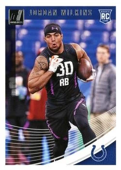 Jordan Wilkins 2018 Donruss Rookie #381 Indianapolis Colts - Image 1 of 2