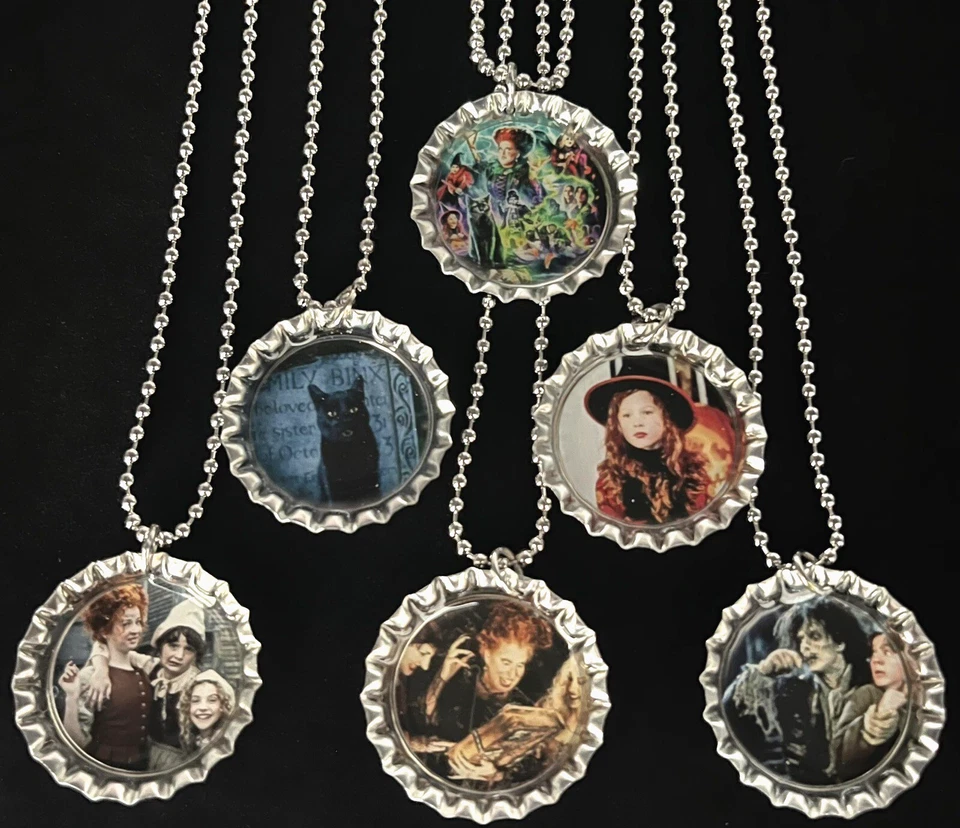 Hocus Pocus / necklaces / party favors / set of 6 / Halloween / Party / Necklace - Image 1 of 1