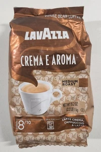 Lavazza Crema E Aroma café en grano entero 2,2 lb tostado medio equilibrado 30/01/27 - Imagen 1 de 3