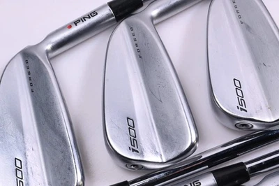 Ping i500 Irons / 4-PW / Red Dot / Regular Flex Ping AWT 2.0 Shafts - Image 1 of 4