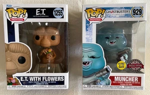 Funko Pop E. T. #1255 MUNCHER #929 (Glow in Dark) Ghostbusters Afterlife Movies - Bild 1 von 6