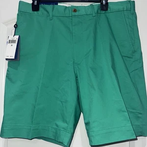 Polo Golf Ralph Lauren Classic Fit Green Chino Shorts Size 34 Men’s NWT - Picture 1 of 10