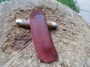 CASE, BOKER, QUEEN, 3-7/8 STOCKMAN KNIFE POCKET SLIP SHEATH - Picture 1 of 6