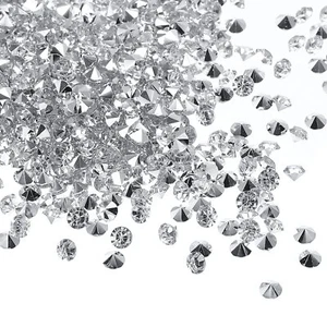 10000Pcs Clear Acrylic Diamond Vase Filler 3mm Wedding Table Scatter Crystals - Picture 1 of 7