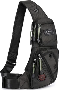 Sling Bag Chest Shoulder Backpack Crossbody Bags Casual Daypack for Men Women - Picture 1 of 12