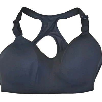 AVIA SPORT BRA, BLACK SIZE XXL D-DD GREAT SUPPORT, PRE-OWNED. - Image 1 of 4