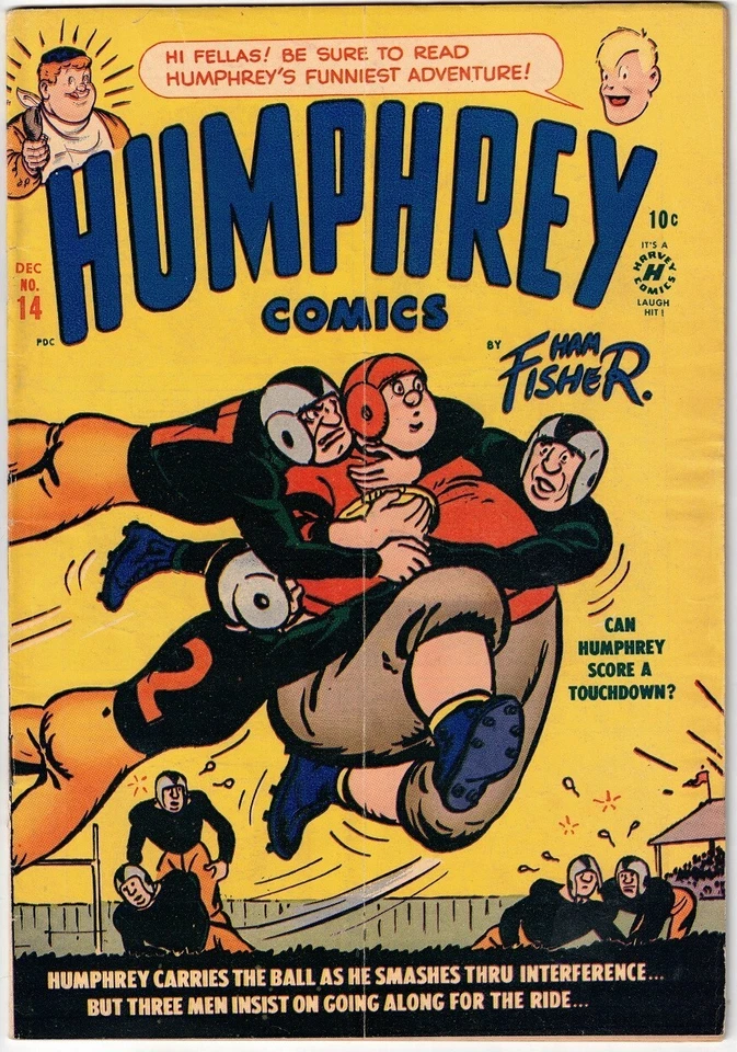 HUMPHREY COMICS # 14 (HARVEY) (1950) JAMÓN PESCADOR arte - LITTLE MAX Foto 1 de 1