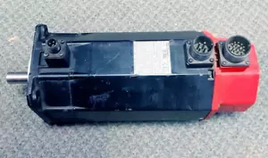 GE FANUC A06B-0128-B675#7008 AC SERVOMOTOR 114VAC 7,5A 1,4kW 3000U/min MENGE!! - Bild 1 von 2