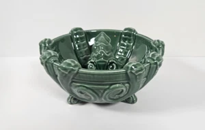 DISNEY TRADER SAM’S ENCHANTED TIKI BAR KRAKEN BOWL 1ST EDITION GREEN - Picture 1 of 8