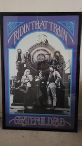 Grateful Dead Riding That Train Framed Picture 24"x36" - Picture 1 of 2