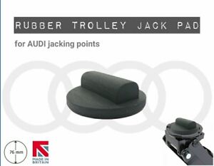 Audi tt TT Mk2 Jack Pad 8J RS S chassis A6 C6 C7 R8 A7 Trolley Jack Rubber