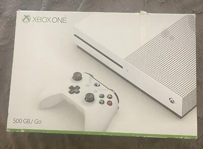 Microsoft Xbox One S 500GB Console (No Controller) - White - Image 1 of 3