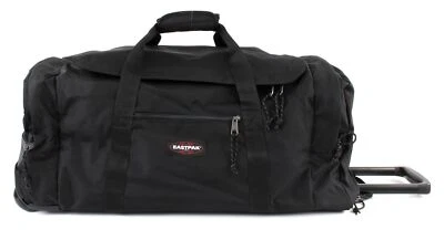 EASTPAK Leatherface M Reisetasche Tasche schwarz Black Trolley Neu - Bild 1 von 3