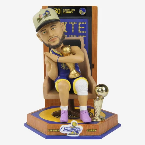 STEPHEN CURRY Golden State Warriors NBA Finals NITE NITE Bobblehead NIB! Cover