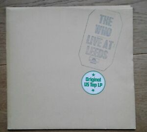 The Who. Live At Leeds (LP Album, Gat) 1970 Germany. Sleeve  NM Vinyl NM