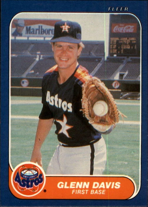 1986 Fleer Baseball Base Singles #297-550 (Pick Your Cards) - Image 1 of 1