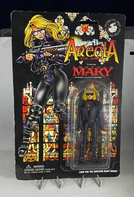 Figura de acción Warrior Nun Areala Shotgun Mary edición chaqueta de cuero ~ muy rara Foto 1 de 3
