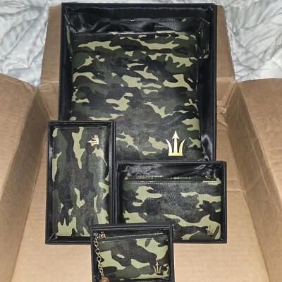 4 изделия камуфляж через плечо кошелек с ремешком мешок монета сумочки - Изображение 1 из 4