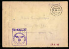 Poczta polowa II wojna światowa Stempel listowy Wehramtkommandantur Berlin Feldpost-Brief z treścią