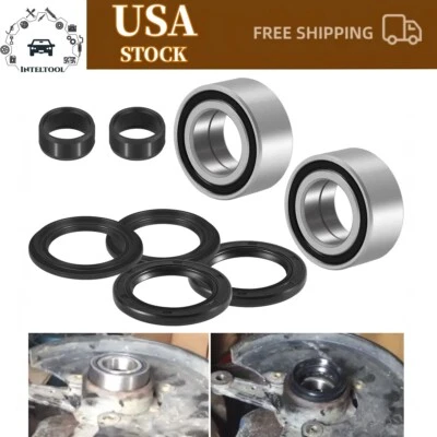 Front Wheel Bearings & Seal Kit For Honda Foreman 500 4x4 TRX500 FE FM FPE 05-13 - Image 1 of 4