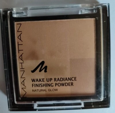 Manhattan Wake Up Radiance Finishing Puder Natural Glow Nr. 001 Ivory 8g - NEU - Bild 1 von 2