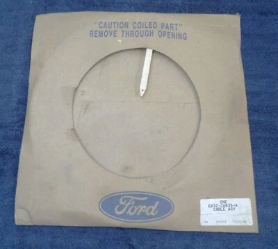 1986-1994 Ford Tempo Mercury Topaz NOS LH or RH REAR PARKING BRAKE CABLE F/W/D - Image 1 of 3