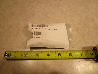 KIT DE REPARACIÓN DE VÁLVULA DE ENCENDIDO/APAGADO DE CHORRO DE AGUA DE FLUJO 010200-1 PARA CABEZAL DE CORTE ABRASIVO, R0284 Foto 1 de 2