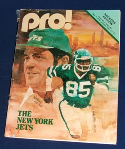 Rare PRO! Game Day Green Bay Packers vs New York Jets November 4, 1979 Program - Picture 1 of 3