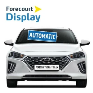 x 5 Car For Sale AUTOMATIC Correx Reusable Signs Assorted wordings Red or blue - Picture 1 of 2